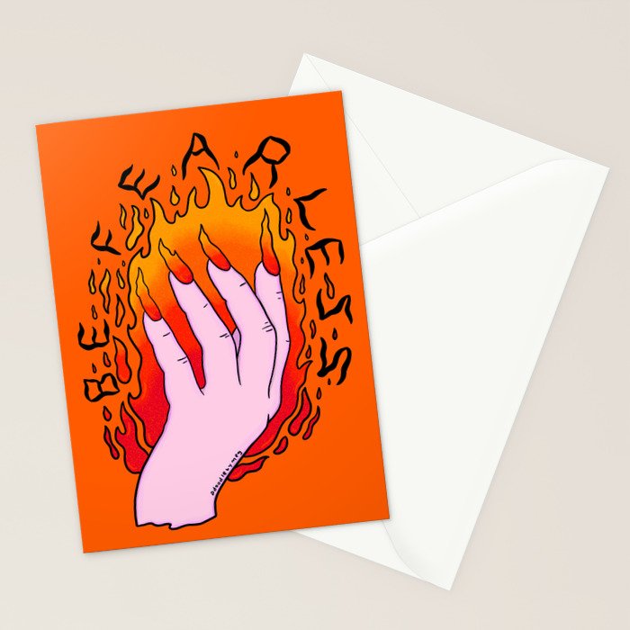 Be Fearless Stationery Card Gallery Image 2