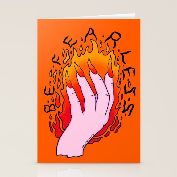 Be Fearless Stationery Card Gallery Image 2
