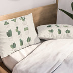 Cat and Plant 20: Cattus Pillow Sham Gallery Image 2
