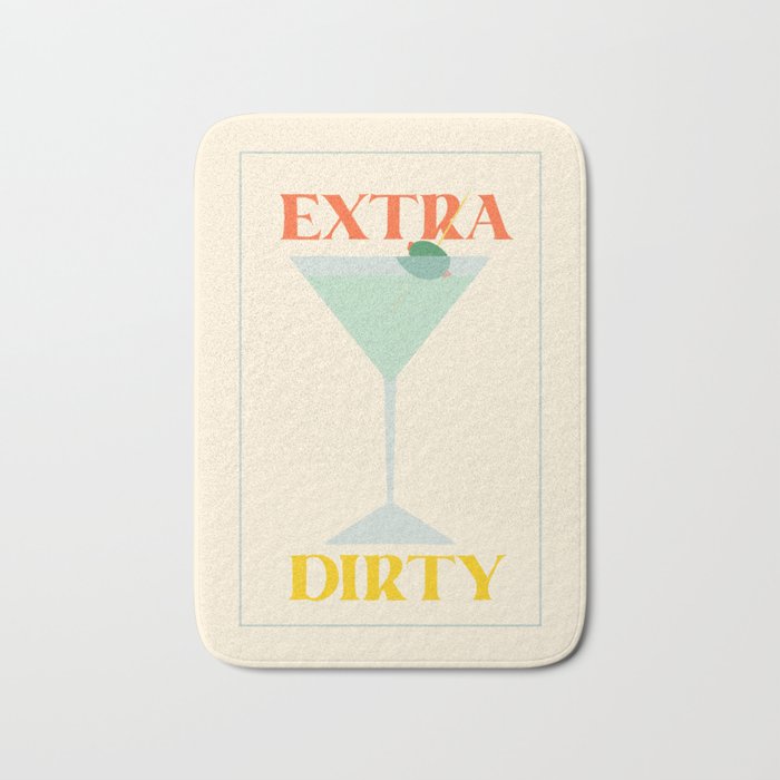 Extra Dirty Martini Bath Mat Gallery Image 1
