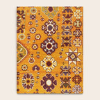Camel Ochre Antique Colorful Moroccan Rug Print Notebook Gallery Image 4
