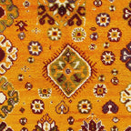 Camel Ochre Antique Colorful Moroccan Rug Print Coffee Mug Gallery Image 2
