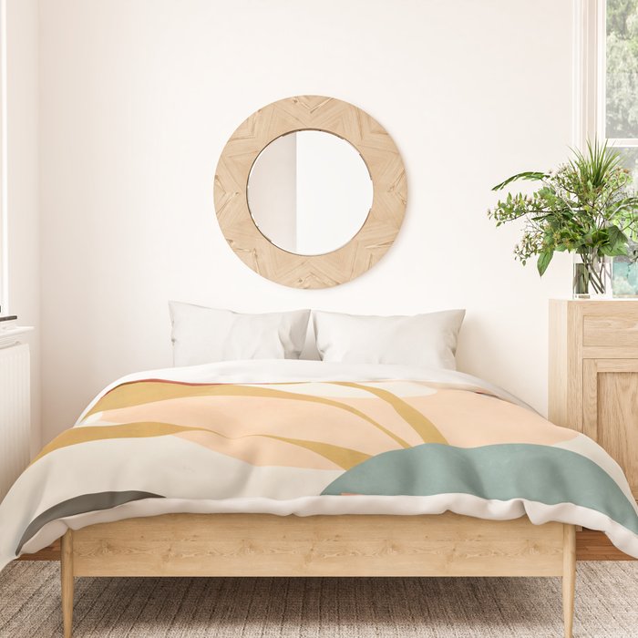Abstract Shapes 20 Duvet Cover Gallery Image 3