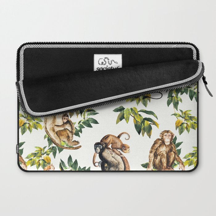 Monkeys, orangutans and more Laptop Sleeve Gallery Image 2