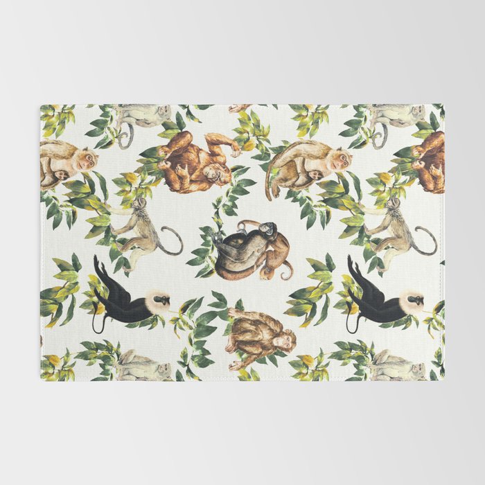 Monkeys, orangutans and more Rug Gallery Image 2