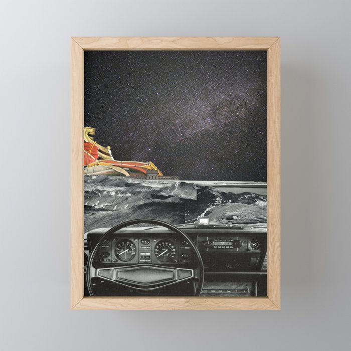 the driver Mini Art Print Gallery Image 1