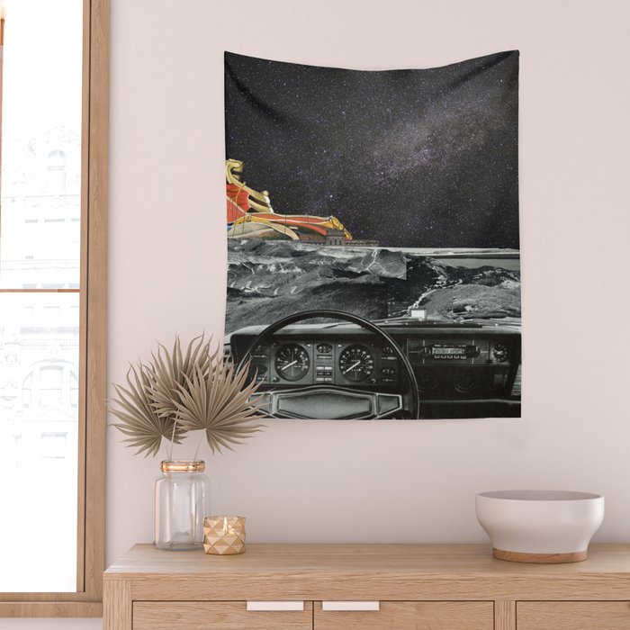 the driver Wall Tapestry Gallery Image 2
