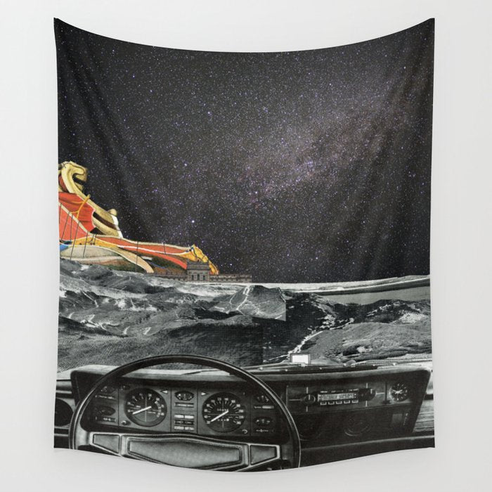 the driver Wall Tapestry Gallery Image 1
