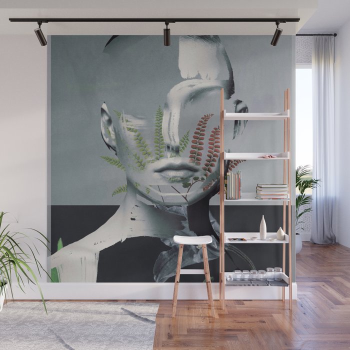 Abstract Portrait 8 Wall Mural Gallery Image 1