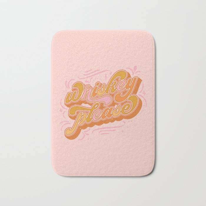Whiskey Please Bath Mat Gallery Image 1