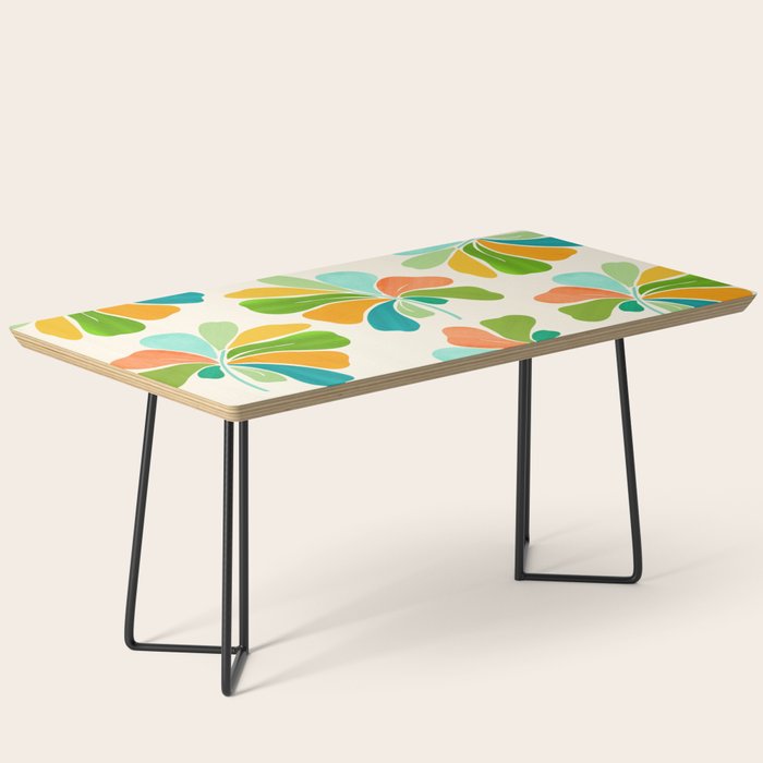 Whimsical Tropical Leaf Coffee Table Gallery Image 1