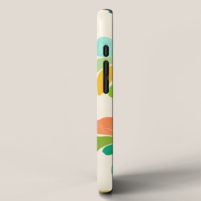 Whimsical Tropical Leaf iPhone Case Gallery Image 2