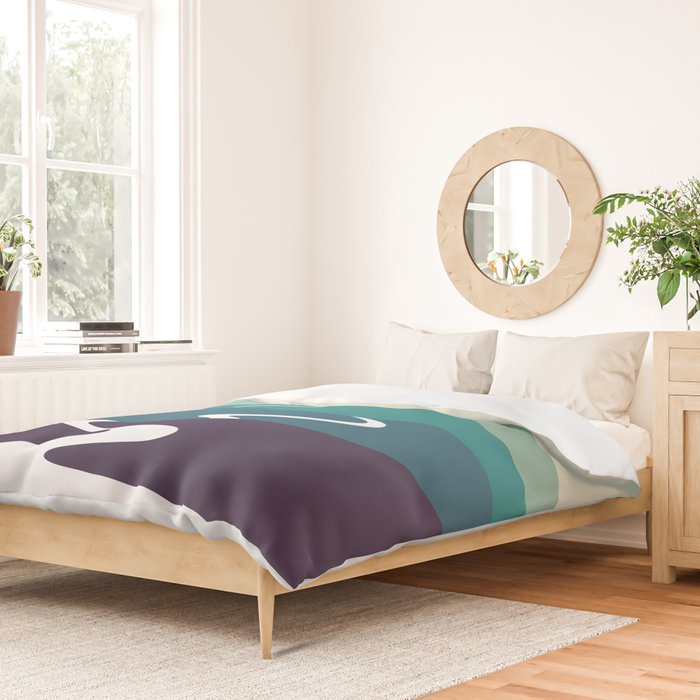 Cat Landscape 80 Duvet Cover Gallery Image 2