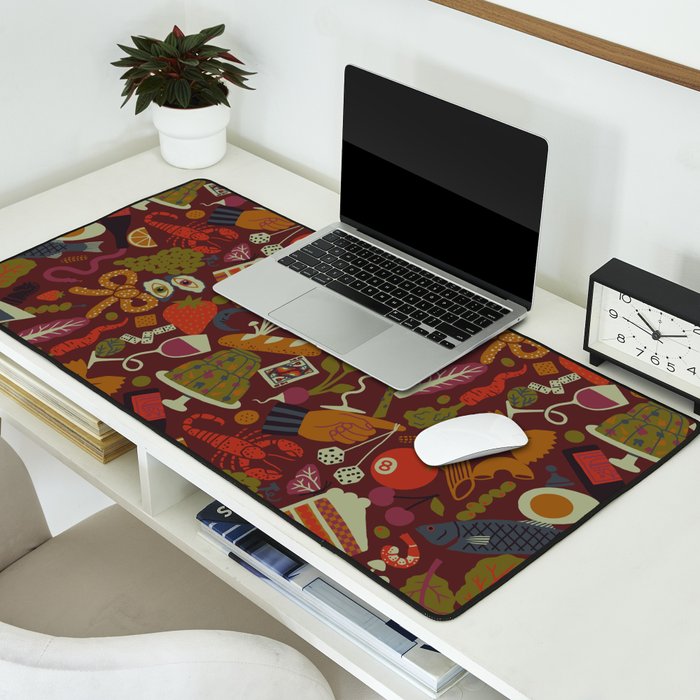 Surreal Dinner Party Desk Mat Gallery Image 2