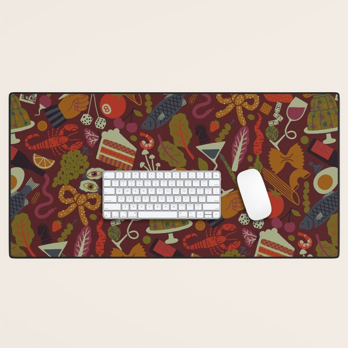 Surreal Dinner Party Desk Mat Gallery Image 1