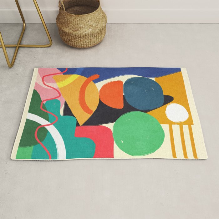 Modern Abstract Shape 03 Rug Gallery Image 1
