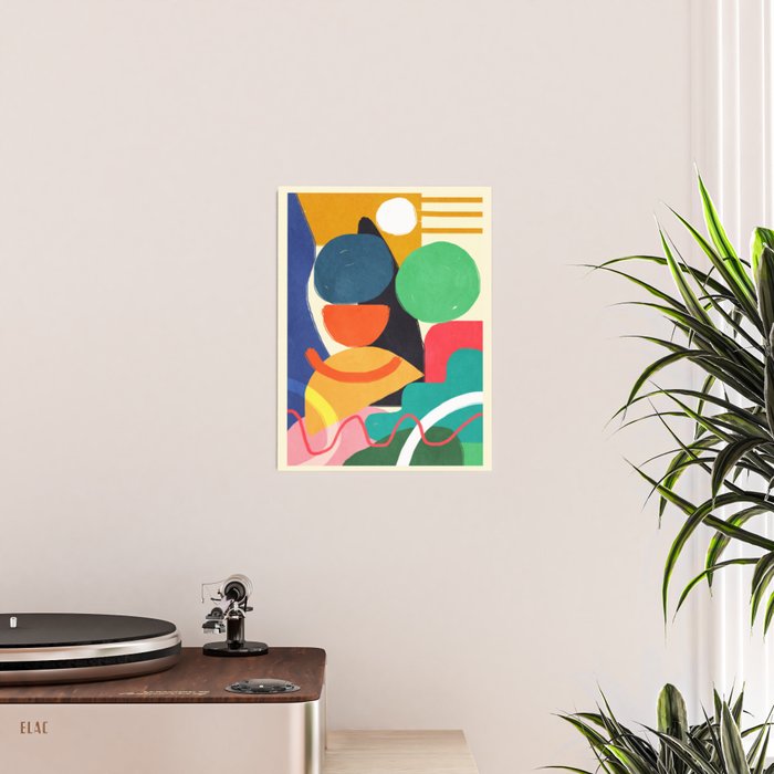 Modern Abstract Shape 03 Poster Gallery Image 2