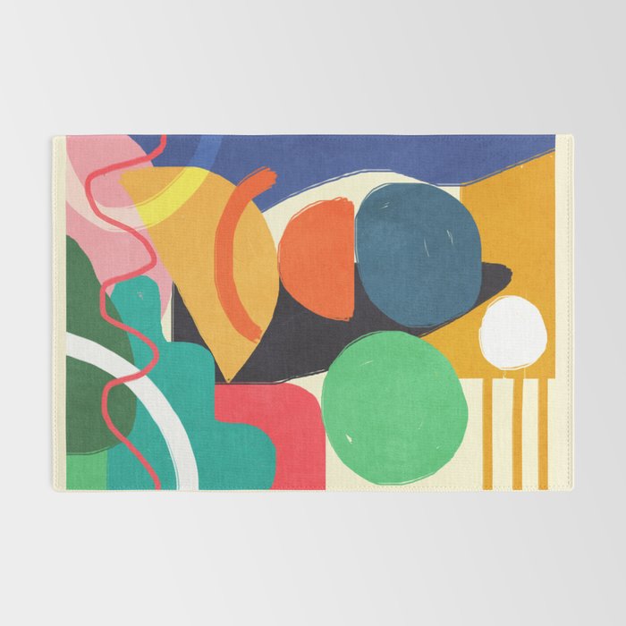 Modern Abstract Shape 03 Rug Gallery Image 2