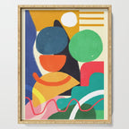 Modern Abstract Shape 03 Serving Tray Gallery Image 1