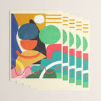 Modern Abstract Shape 03 Wrapping Paper Gallery Image 3