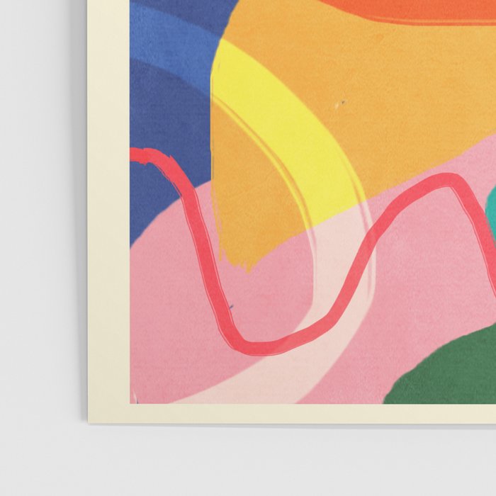 Modern Abstract Shape 03 Poster Gallery Image 3