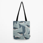 Blue Whale, Wildlife of Antarctica Tote Bag Gallery Image 2