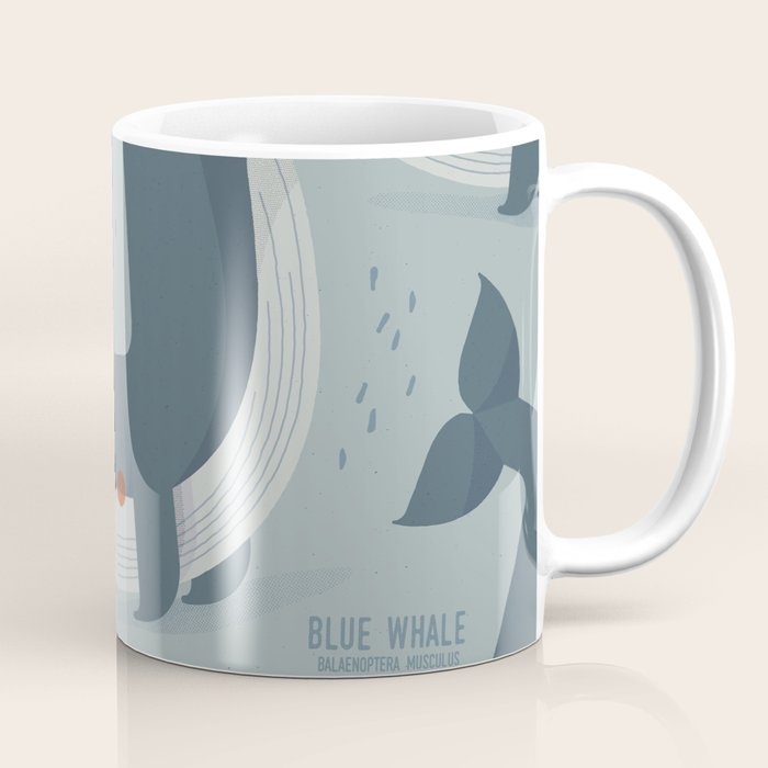 Blue Whale, Wildlife of Antarctica Coffee Mug Gallery Image 1