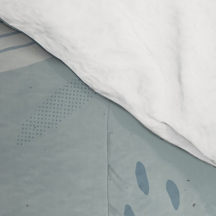 Blue Whale, Wildlife of Antarctica Comforter Gallery Image 4