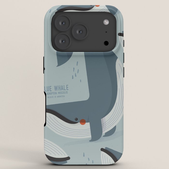 Blue Whale, Wildlife of Antarctica iPhone Case Gallery Image 7