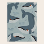 Blue Whale, Wildlife of Antarctica Poster Gallery Image 4