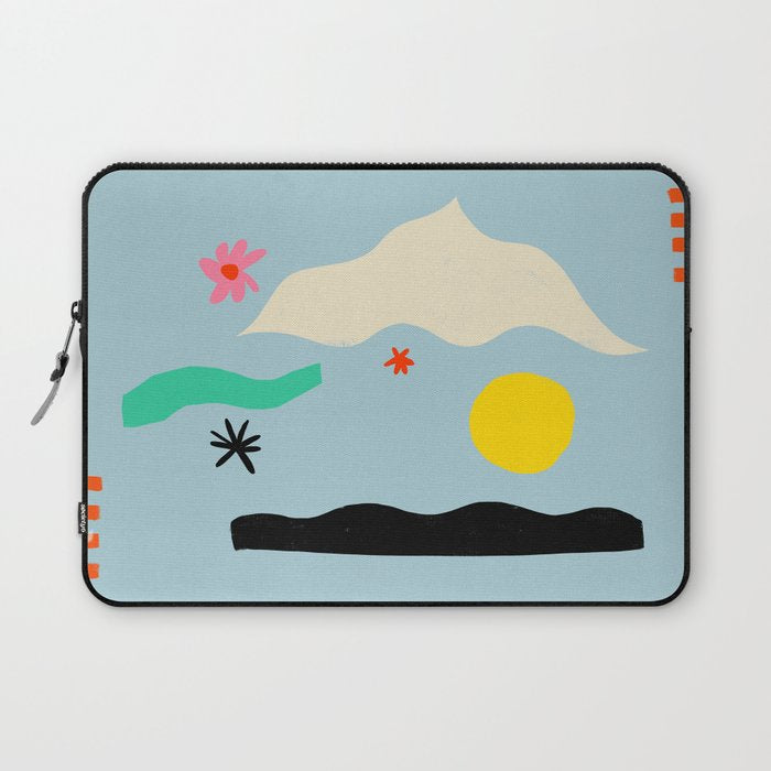 FLOWER EYES Laptop Sleeve Gallery Image 1