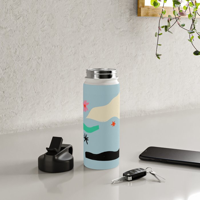 FLOWER EYES Water Bottle Gallery Image 4