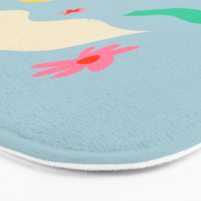 FLOWER EYES Bath Mat Gallery Image 3