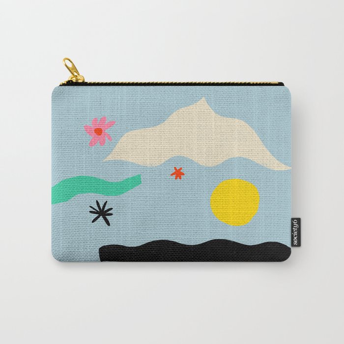 FLOWER EYES Carry All Pouch Gallery Image 1