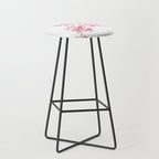 pink cherry blossom watercolor 2020 Stool Gallery Image 1
