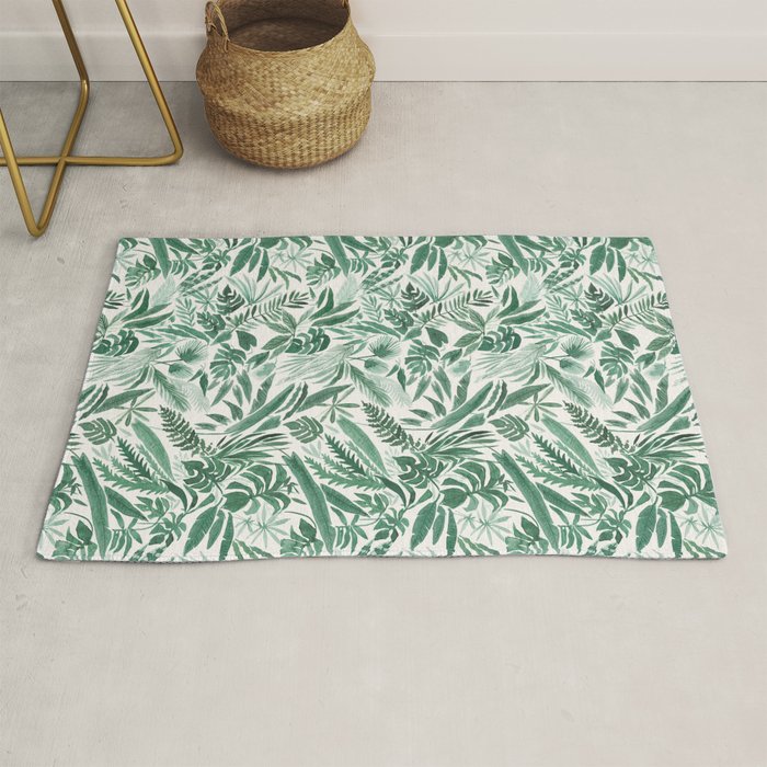 Tropical Palm Rug Gallery Image 1