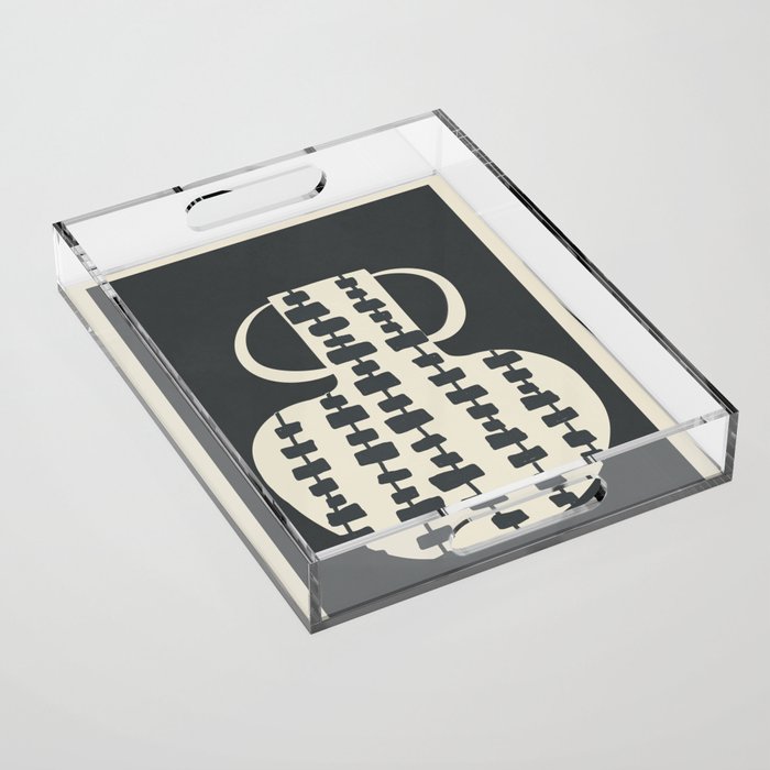 Tribal Pot 7 Acrylic Tray Gallery Image 1