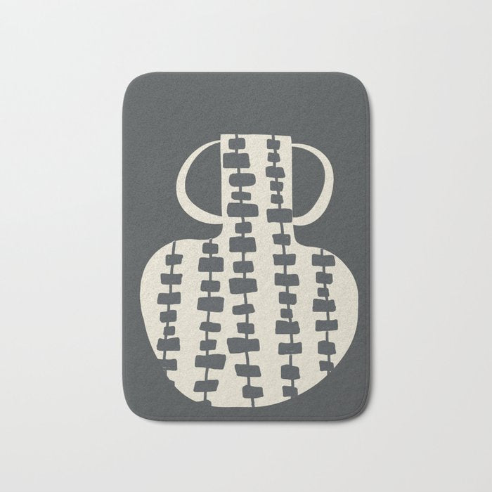 Tribal Pot 7 Bath Mat Gallery Image 1