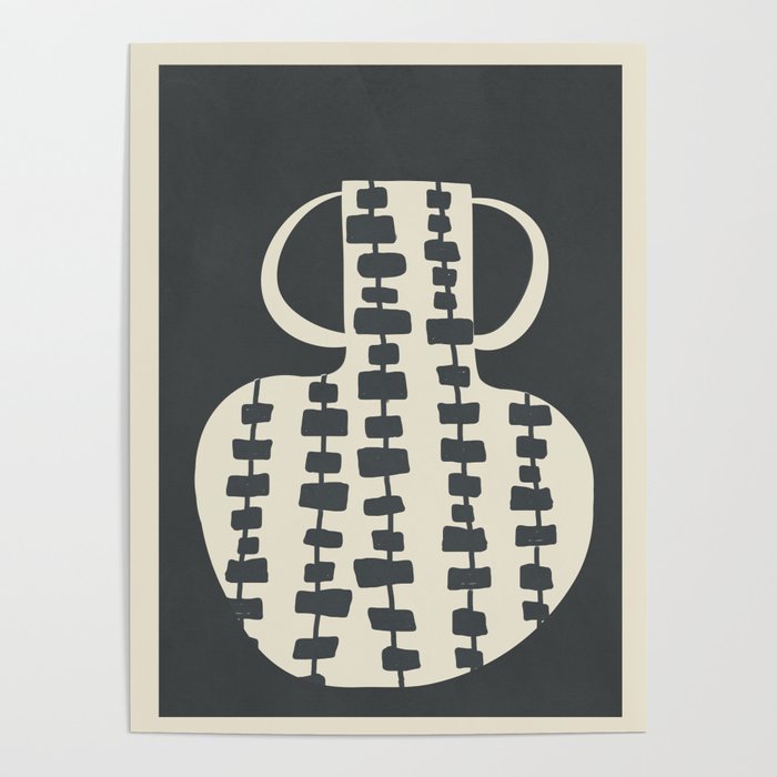 Tribal Pot 7 Poster Gallery Image 1