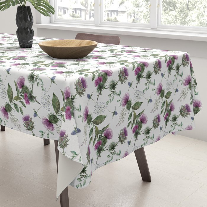 Scottish Thistle Tablecloth Gallery Image 3