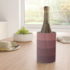 Minimal Retro Sunset Sunrise - Burgundy Ruby Red Wine Chiller Gallery Image 4