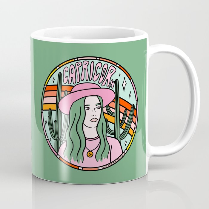 Capricorn Cowgirl Coffee Mug Gallery Image 1