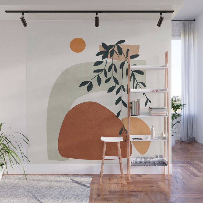Soft Shapes I Wall Mural Gallery Image 1