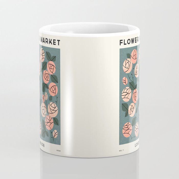 Flower Market No. 7 Coffee Mug Gallery Image 4