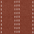 boho vertical stitch - rust Coffee Mug Gallery Image 2