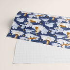 Enchanted Fox Moons Wrapping Paper Gallery Image 2