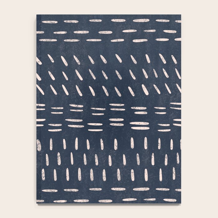 Mudcloth Distress Denim Notebook Gallery Image 4