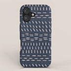 Mudcloth Distress Denim iPhone Case Gallery Image 1