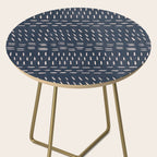 Mudcloth Distress Denim Side Table Gallery Image 2