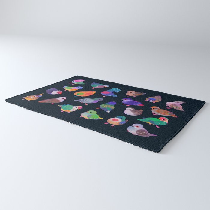 Wild pigeon - name Rug Gallery Image 3